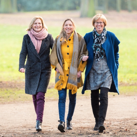 Ann, Huguette en Wendelien in Libelle