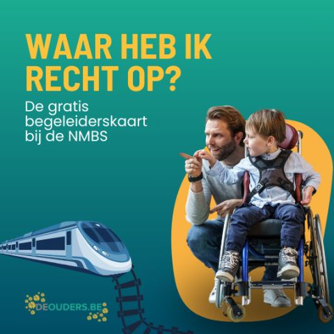 De gratis begeleiderskaart bij de NMBS