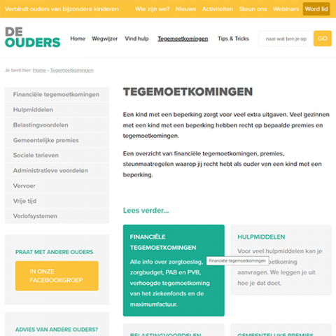 Een schat van een website