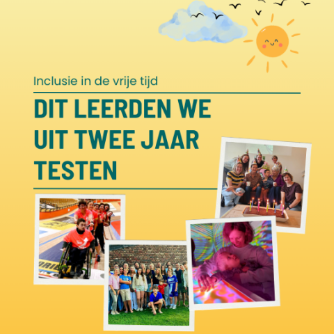 Inclusie in de vrije tijd: dit leerden we uit twee jaar testen