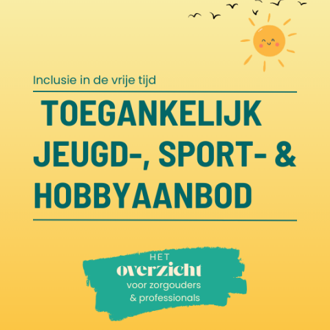 Ontdek toegankelijk jeugd-, sport- en hobby- aanbod