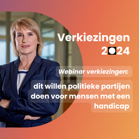 Politieke partijen onthullen plannen voor mensen met een handicap  