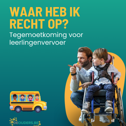 Waar heb ik recht op? Tegemoetkoming voor leerlingenvervoer