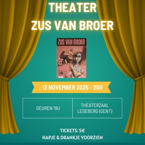 ‘Zus van broer’: Een hartverwarmende theatervoorstelling voor iedereen die met zorg leeft 