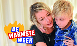 mama en zoontje logo De Warmste Week